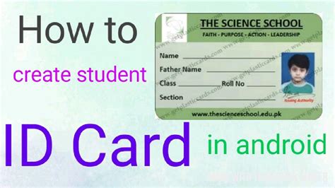 Fake national id card maker for your facebook verification, bd smart nid maker, facebook id card maker, driving license maker warning, 1) please do not misuse the card or misuse it today. How to create Student ID card(android) - YouTube