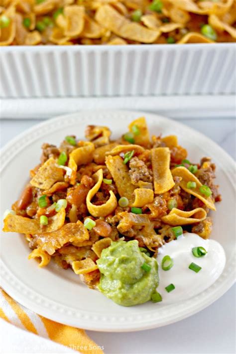 Easy Frito Pie Recipe Kitchen Fun With My 3 Sons