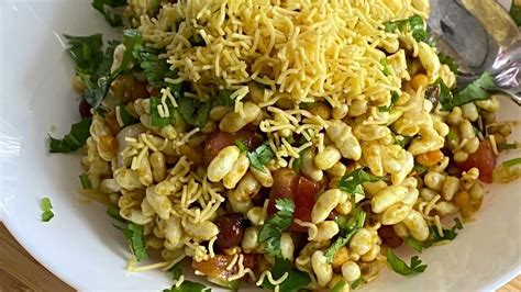 Bhel Puri Mumbai Style Recipe Sukha Bhel Geela Bhel Sev Puri Chutneys Kjpatel8 Youtube