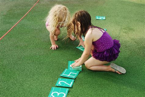 Outdoor Number Line Game For Preschool The Preschool Toolbox Blog