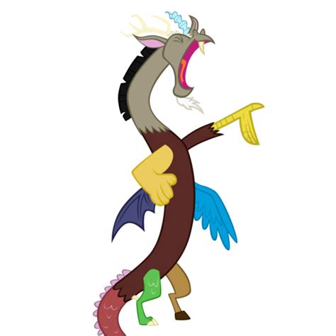 Discord My Little Pony Discord Stain Glass My Little Pony