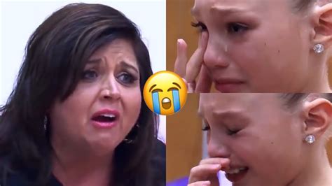 dance moms abby won t give maddie a solo and makes her cry youtube