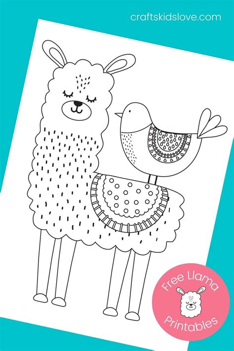 Fortnite Llama Coloring Page Printable