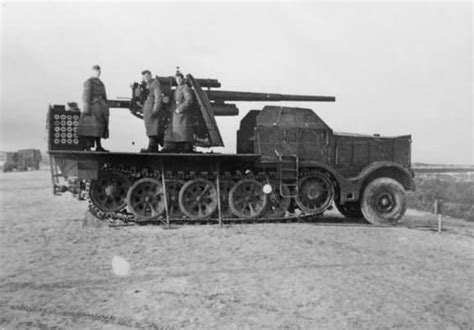 Pma Blitz 72 172 Wwii German Sdkfz 8 Half Track 88 Flak Gun P0308