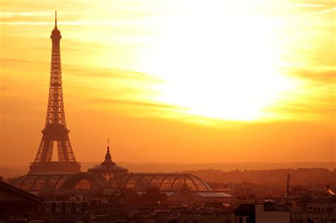 Fondos De Pantalla Francia Amaneceres Y Atardeceres Tarde Torre Eiffel