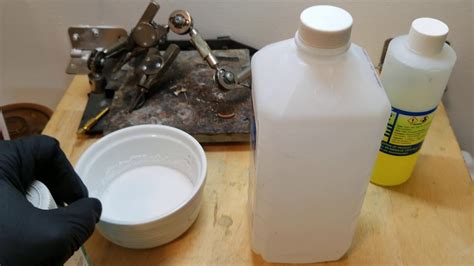 Ingredients Needed To Make Boric Acid Solution And Flux For Jewelry