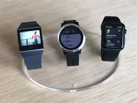 Another thing to consider is battery life. Fitbit Ionic vs Apple Watch 3 vs Garmin Vivoactive 3 ...