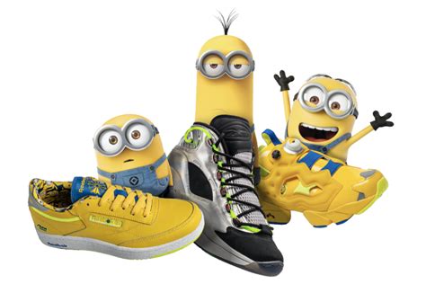 The minions movies are spinoffs of the despicable me movies. Minions Reebok The Rise of Gru Collection Release Date ...