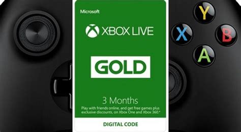 Xbox Live Gold Memberships Are Buy Three Months Get Three Months Free
