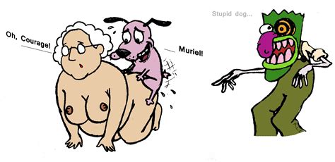 Rule 34 Breasts Canine Courage Courage The Cowardly Dog Dialogue