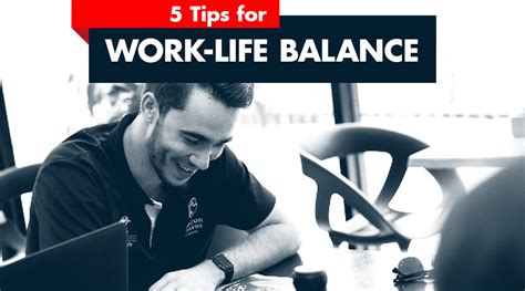 5 Tips To Manage Your Work Life Balance Carlton College Of Sport