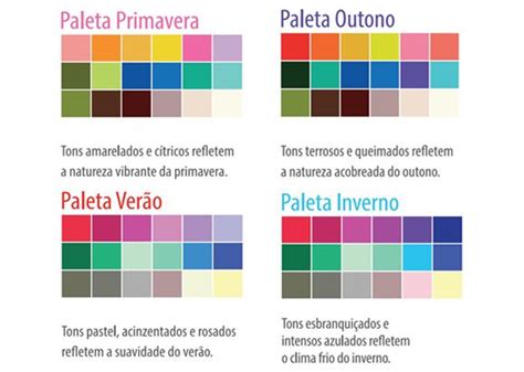 Colorimetria Como Descobrir Qual Paleta De Cor Combina Com Voc