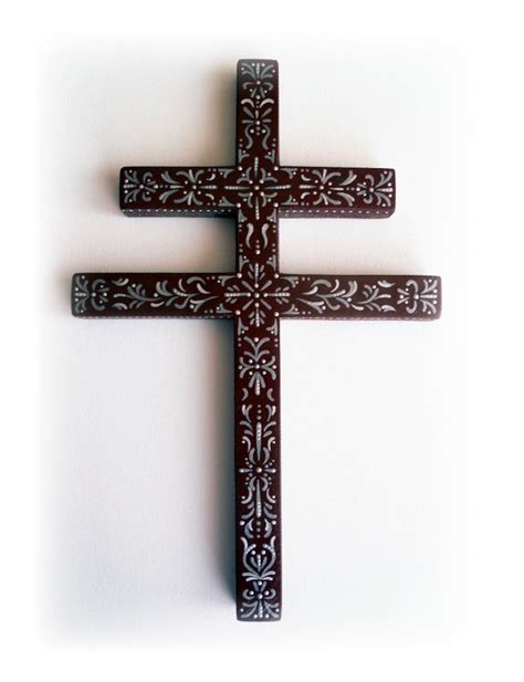 Cross Of Lorraine Crusaders Cross Slovak French Etsy