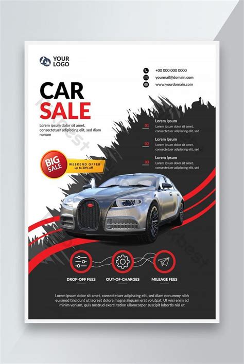 Car For Sale Flyer Template Free