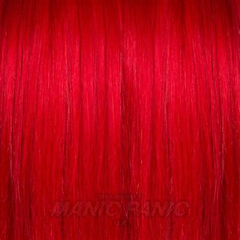 Pillarbox Red High Voltage Classic Hair Dye Manic Panic UK