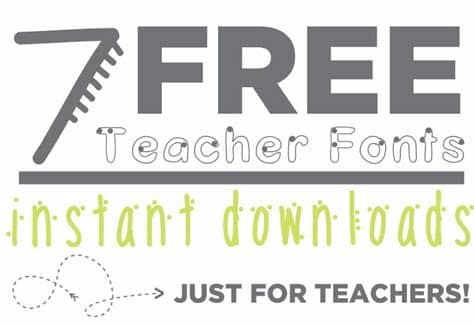 Inspired by the work of the artist stuart davis. 7 Free Fonts - From One Teacher to Another - KindergartenWorks