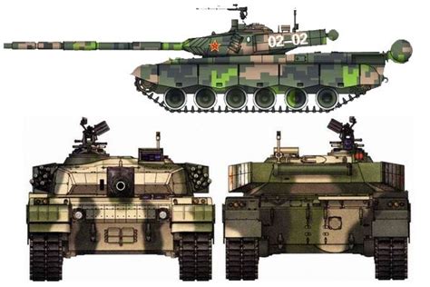 Ztz96a Type 96a 96g Mbt Main Battle Tank Technical Data China Chinese