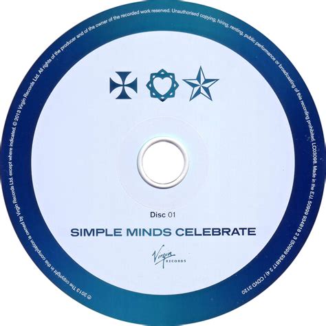 Carátula Cd1 De Simple Minds Celebrate The Greatest Hits Portada