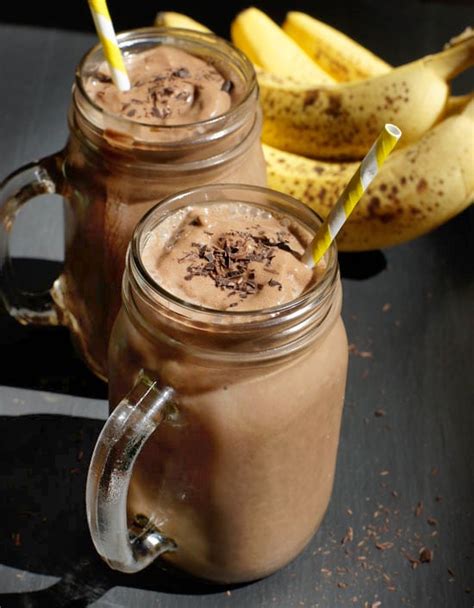 Chocolate Banana Protein Shake Vegan Nut Free Detoxinista