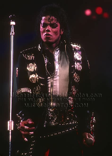 Cpcmyfavoritecelebs Michael Jackson 1987 Bad Tour Onstage 2xrare8x10