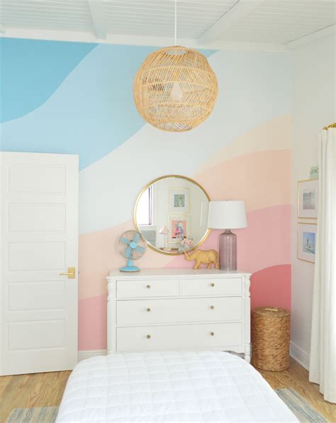 Painting A Diy Wall Mural Young House Love Girls Room Paint Room