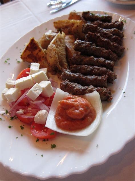 Cevapi ~ Traditional Balkan Style Grilled Beef Sausages Served With
