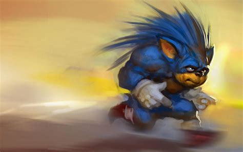Wallpaper Ilustrasi Anime Sonic The Hedgehog Mainan Screenshot
