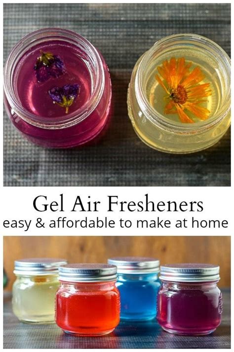 homemade air fresheners made with gelatin and fragrance oils homemade air freshener diy