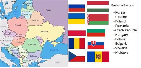 Countries In Eastern Europe