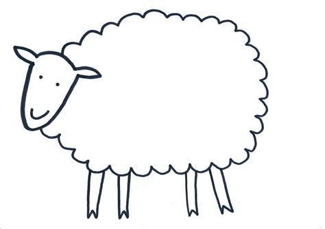 Pngtree has millions of free png, vectors and psd graphic resources for designers.| if you want, draw a picture of a field or farm and use it as a background for your sheep. Green Sheep Template.jpeg | Sheep template, Sheep outline ...
