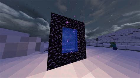Minecraft Nether Portal Texture Images And Photos Finder
