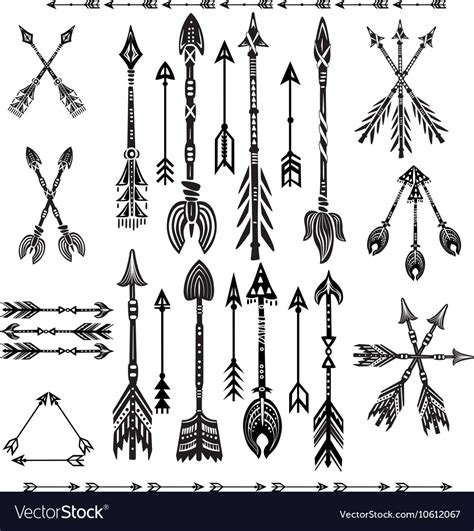 Free Tribal Arrow Svg 312 Dxf Include