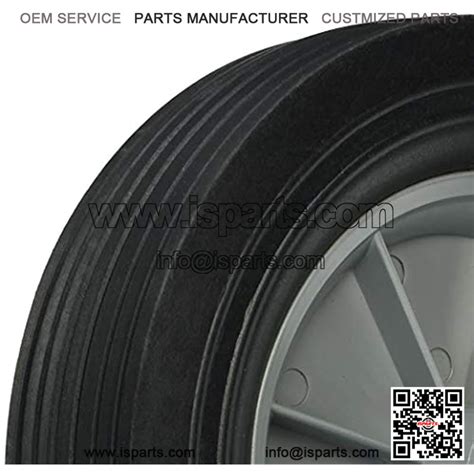 9653 12 Inch Hand Truck Replacement Wheel Solid Rubber 2 58 Inch