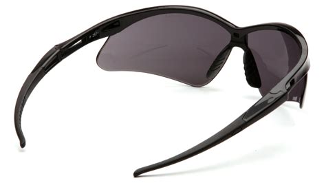 Pmxtreme Safety Glasses Black Frames Gray Lens