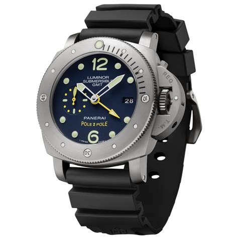 Oceanictime Panerai Luminor Submersible 1950 3 Days Gmt Pole2pole