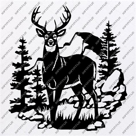 Download 253 Silhouette Baby Deer Svg File For Diy T Shirt Mug
