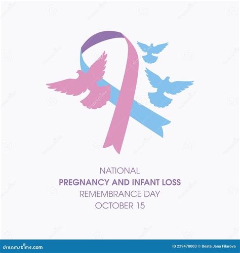 National Pregnancy And Infant Loss Remembrance Dayribbonpinkblue