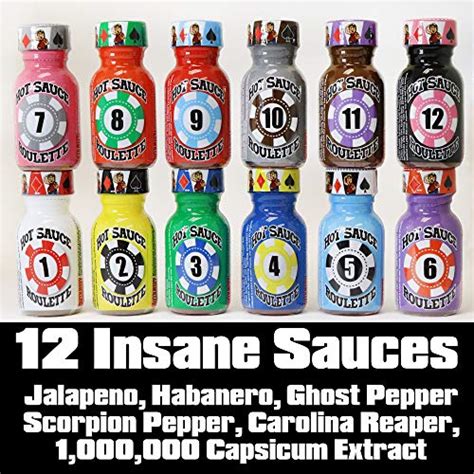 pure bred idiot hot sauce roulette game 12 0 75 ounce bottles gi ninelife europe