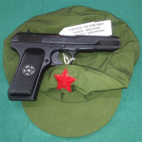 Chinese Military Type 54 Tokarev Pistol 762x25 Factory 66 49900