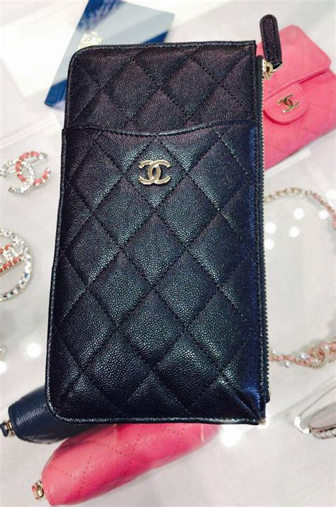 Check spelling or type a new query. CHANEL Long card holder in latest 19S iridescent purple ...