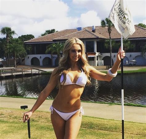 Outrage As Golf Course Allows Scantily Clad Cheerleaders Do Bikini Photoshoot Golfcentraldaily