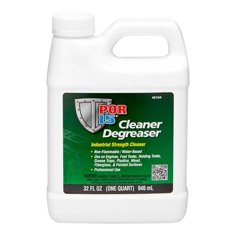 Por15 Cleaner Degreaser 946ml Industrial Strength Water Based Concentr