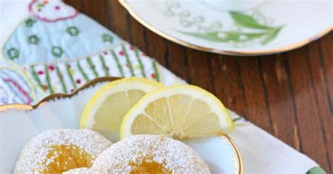 Glorious Treats Lemon Thumbprint Cookies Recipe