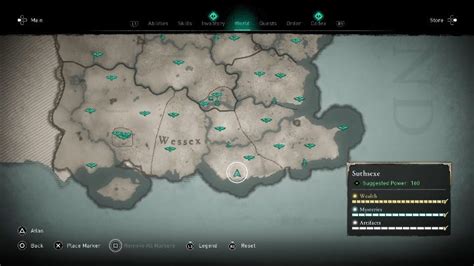 Assassins Creed Valhalla Treasure Hoard Map Suthsexe Secrets