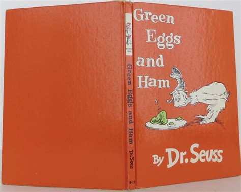 green eggs and ham seuss dr first edition first issue
