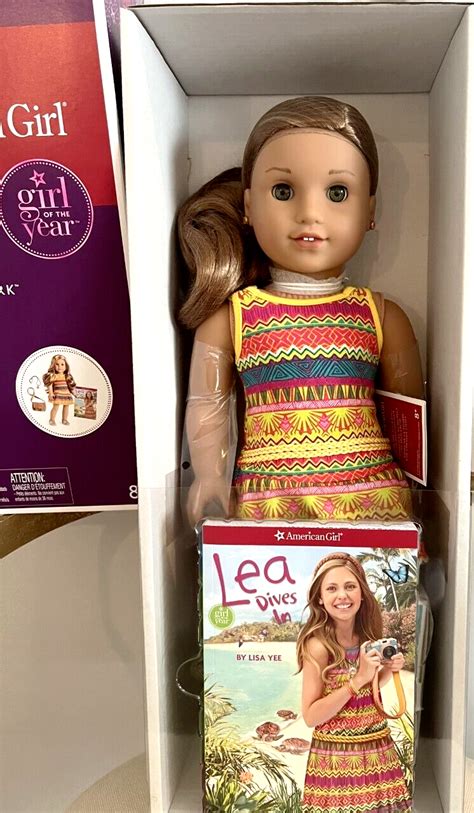 american girl doll lea clark ag 2016 girl of the year brand new in box bonus ebay