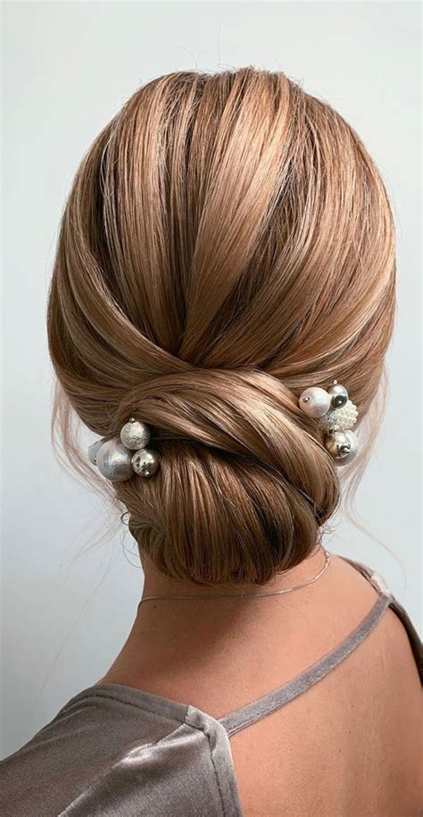 43 Stunning Updo Hairstyles 2022 Gorgeous Twisted Low Bun