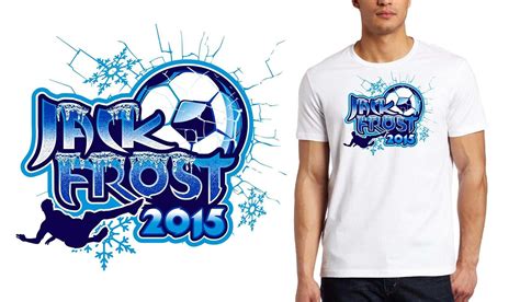 Cool Frost Soccer Logo Design For Tshirt By Urartstudio