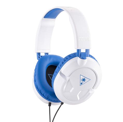 Turtle Beach Recon 60p White Amplified Stereo Gaming Headset For Ps4