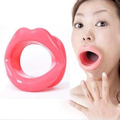 Women Female Sexy Lips Rubber Mouth Gag Open Fixation Mouth Stuffed Oral Sex Gag Ebay